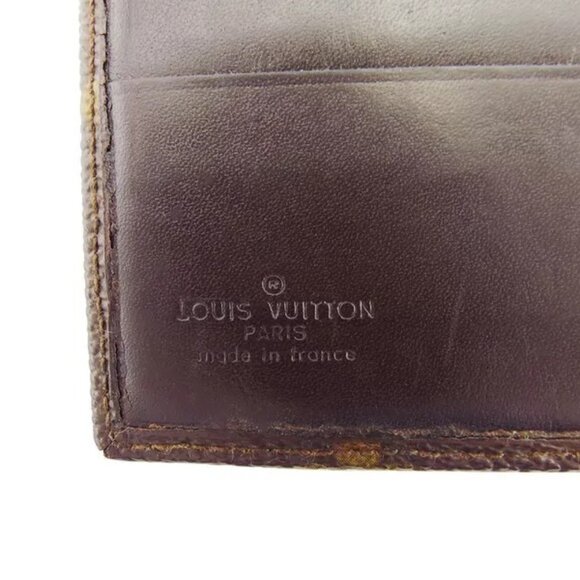 LOUIS VUITTON Bifold Billfold Monogram Authentic Used - Picture 8 of 8